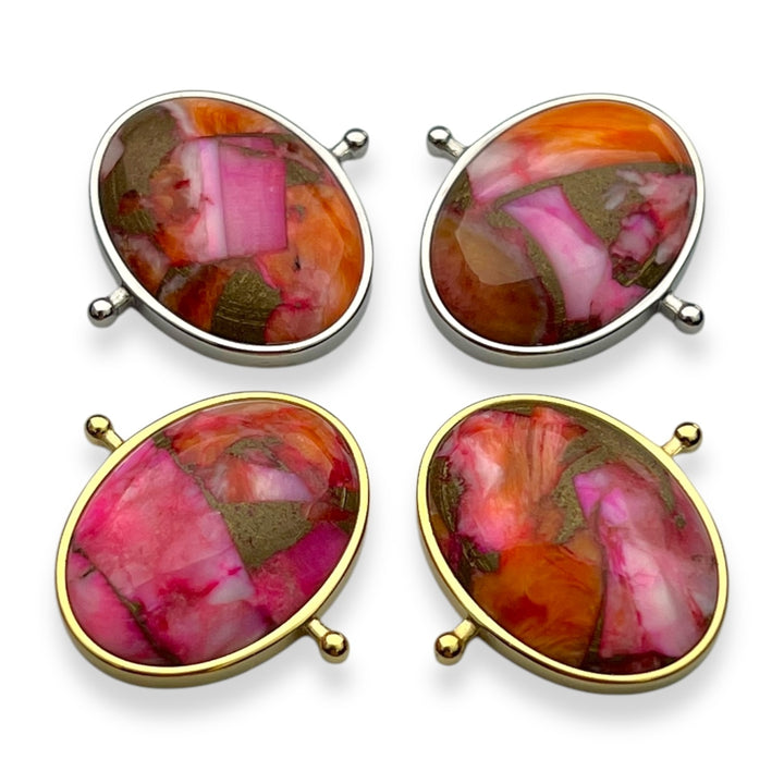 "O'Keeffe's Poppies" Mosaic Stone Element
