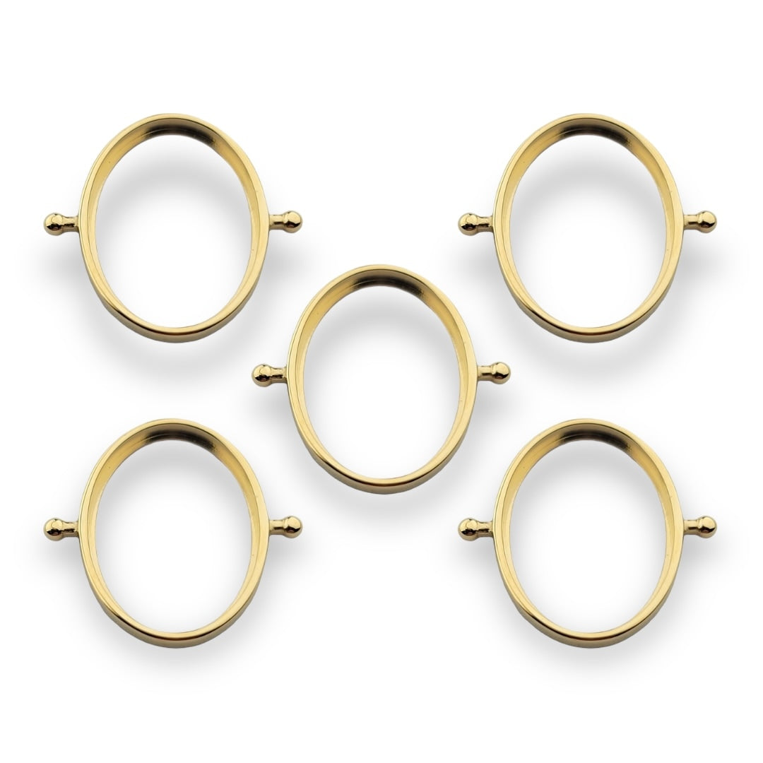 DIY Oval Element Bezel - Bulk
