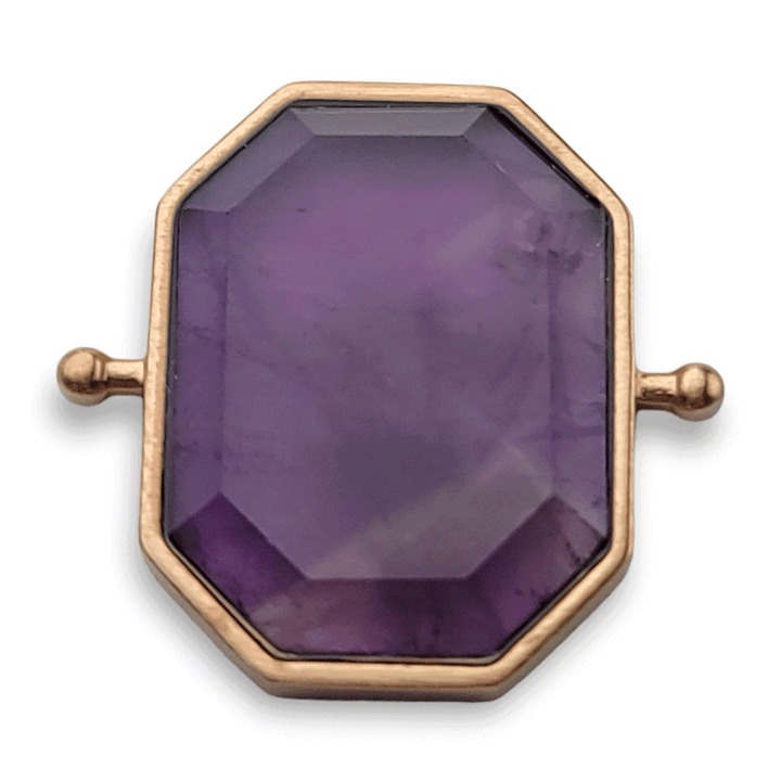 Rose Gold Oval & Octangle™ Crystal Element
