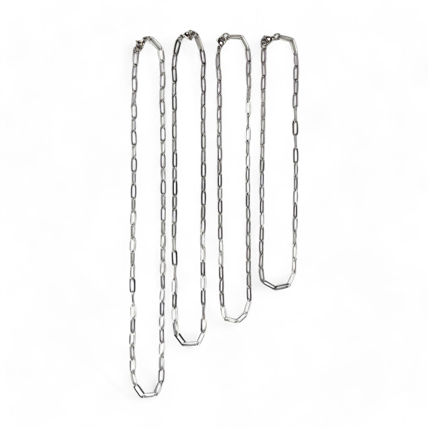 Paperclip Layering Necklace Chain