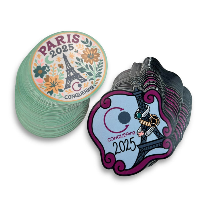 CONQUERing 2025 PFW Stickers
