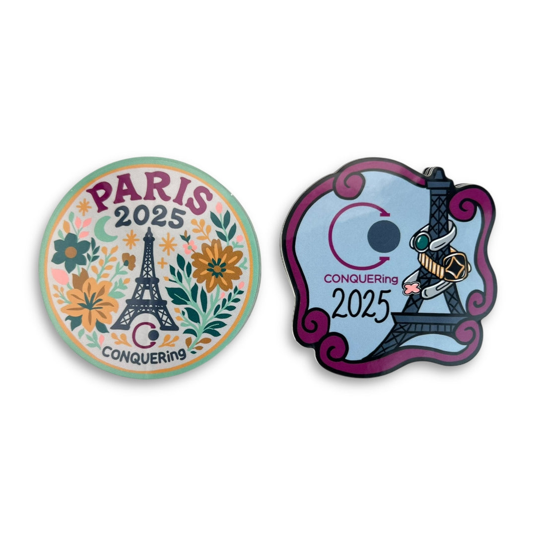 CONQUERing 2025 PFW Stickers