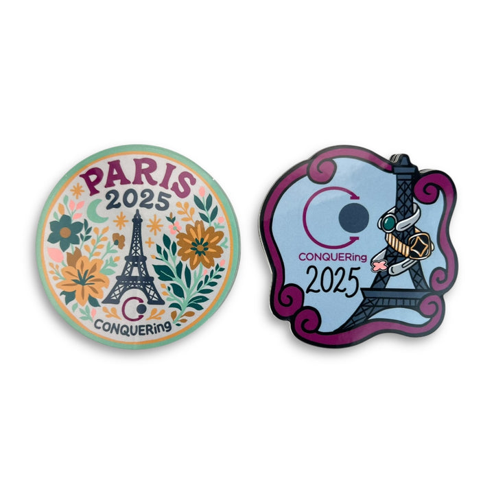 CONQUERing 2025 PFW Stickers