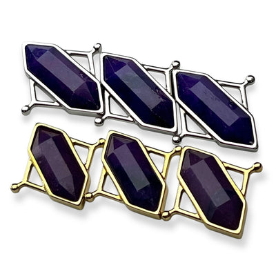 Purple Jade TwinPoint™ Crystal Element