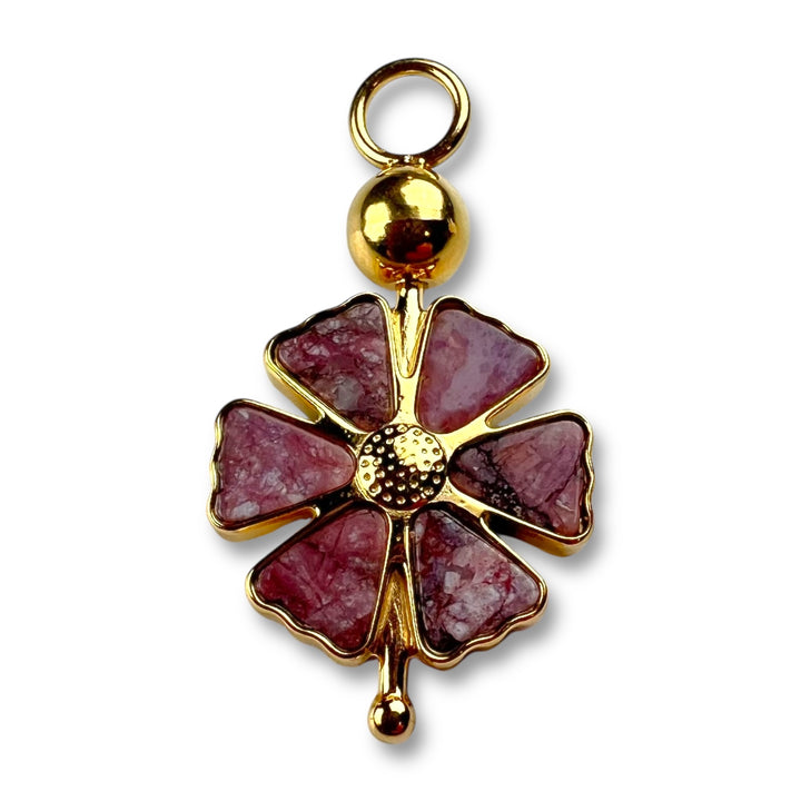 MiraLink™ Crystal Flower Charm