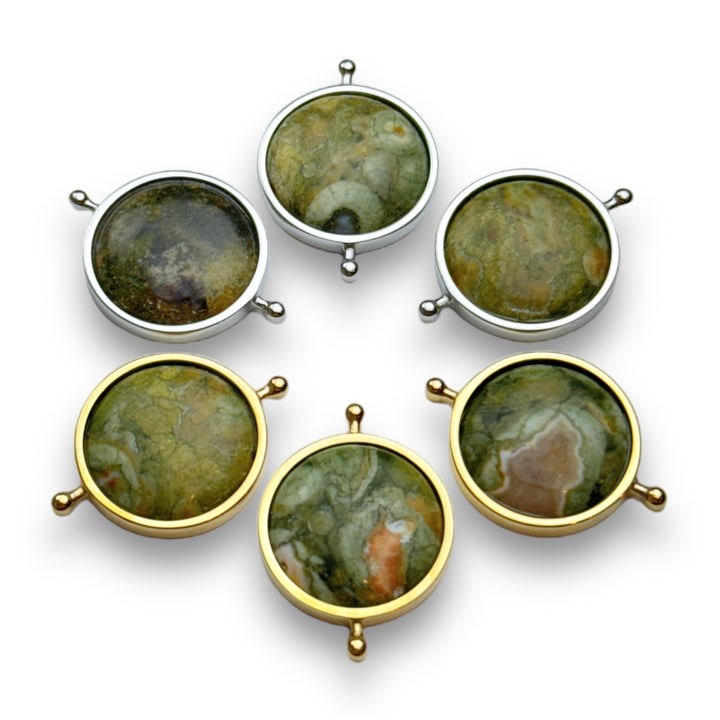 Rainforest Jasper Round Crystal Element