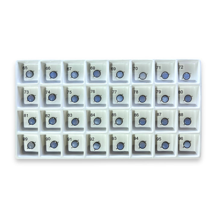 Choose Your Own Blue Lace Agate Round – Silver