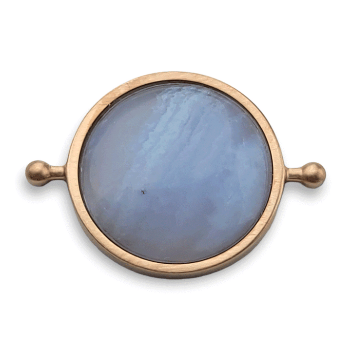 Rose Gold Round Crystal Element