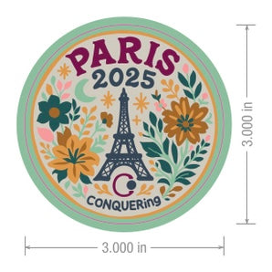 CONQUERing 2025 PFW Stickers