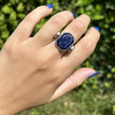 Sodalite Octangle Crystal Element