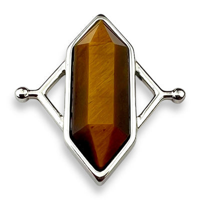 Tiger's Eye TwinPoint™ Crystal Element