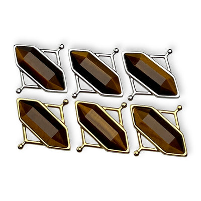 Tiger's Eye TwinPoint™ Crystal Element