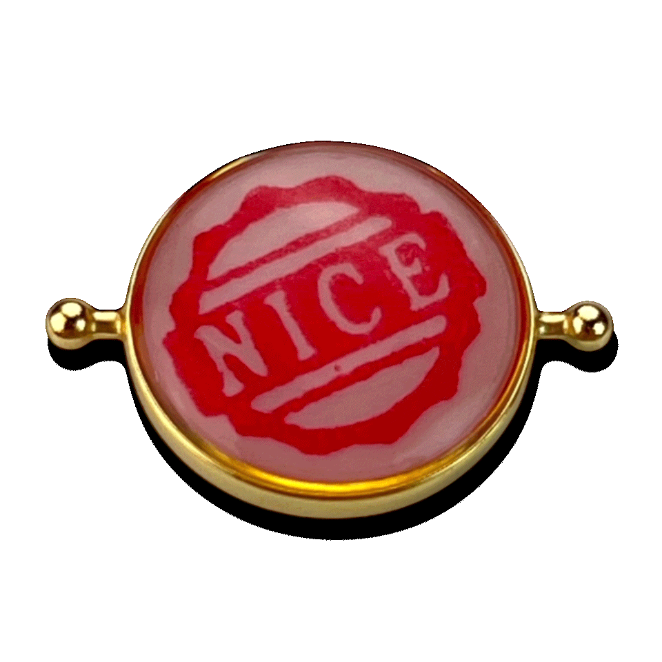 Naughty or Nice Round Vessel Element