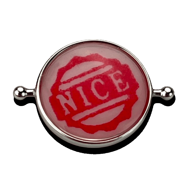 Naughty or Nice Round Vessel Element