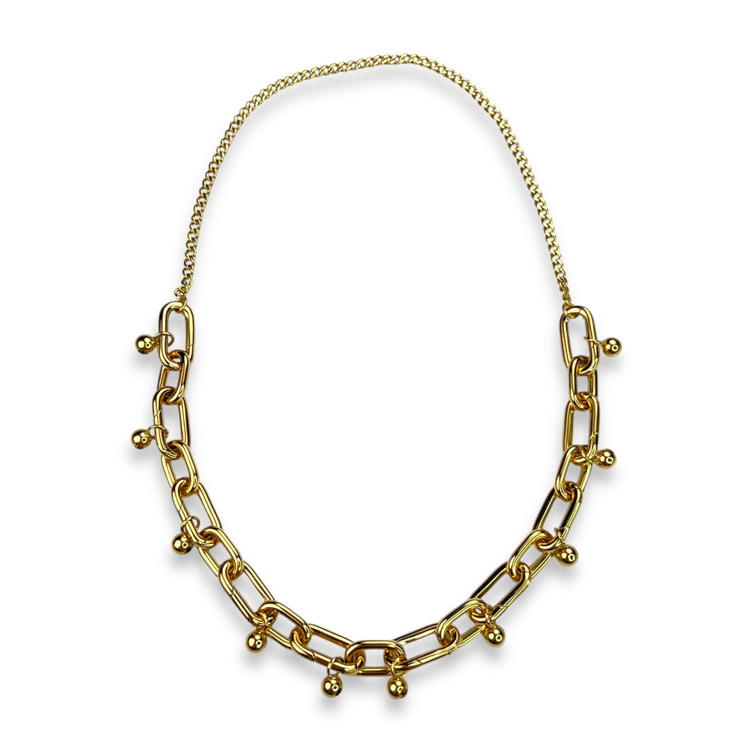 MiraLink™ 16" Curb Duo Necklace