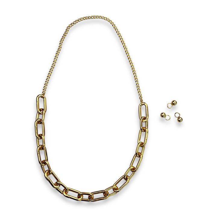 MiraLink™ 16" Curb Duo Necklace