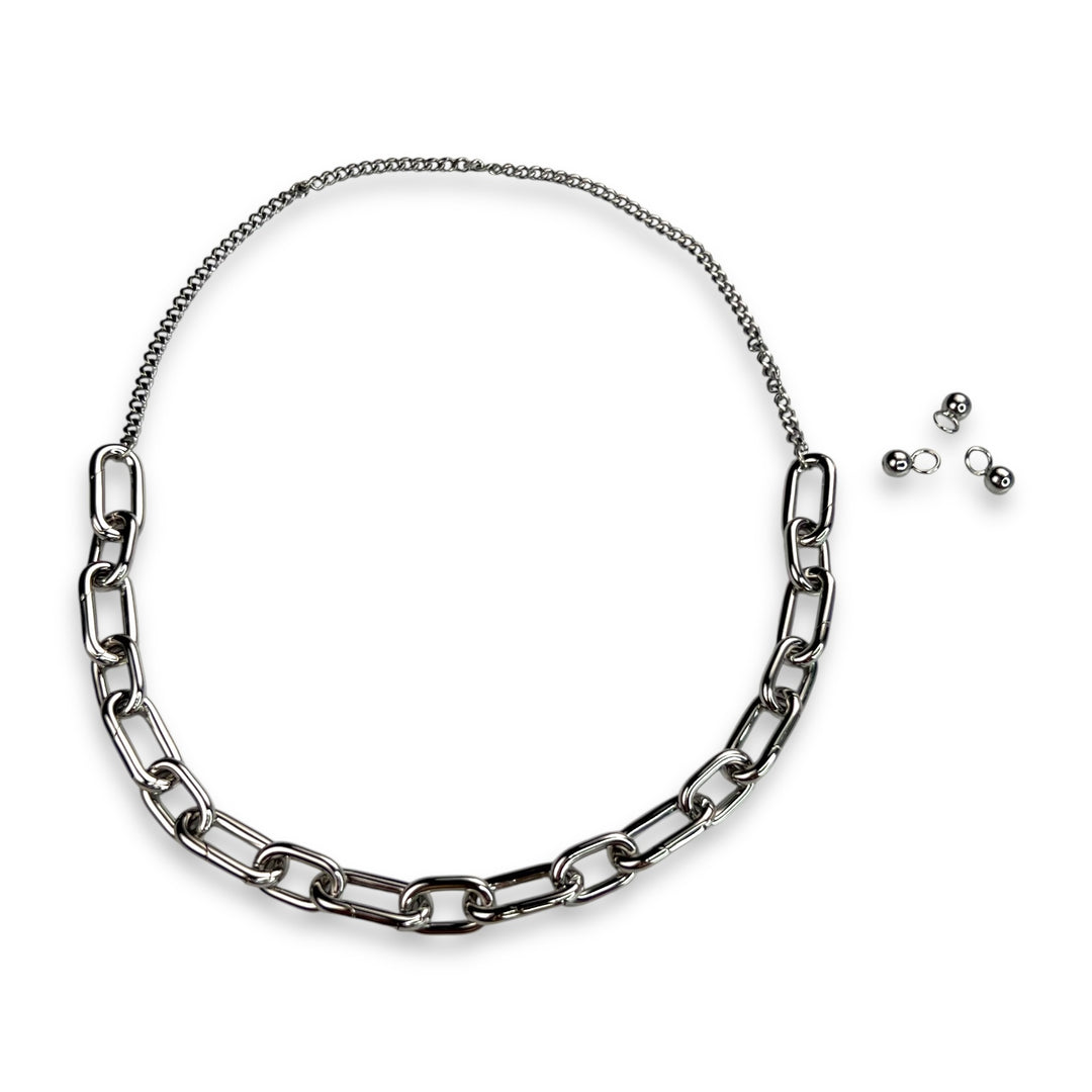 MiraLink™ 16" Curb Duo Necklace