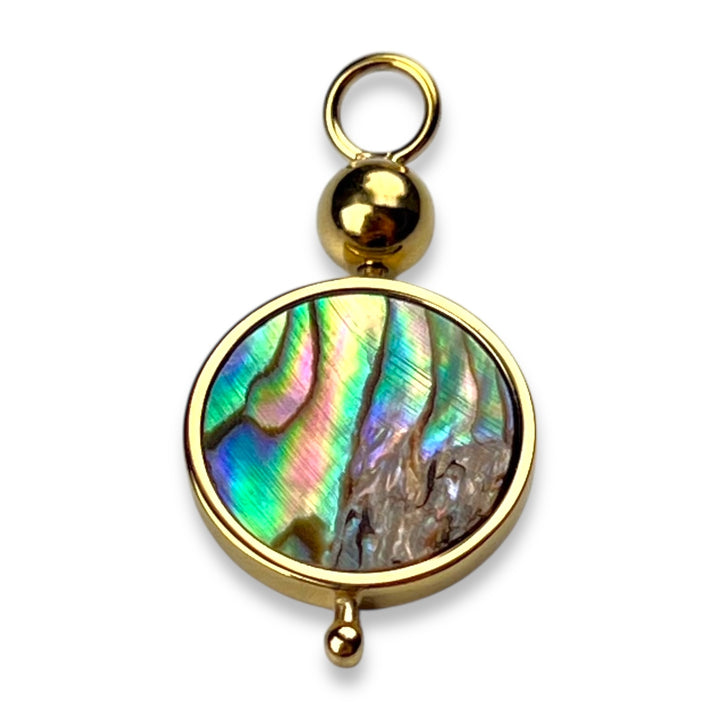 MiraLink™ Round Crystal Charm