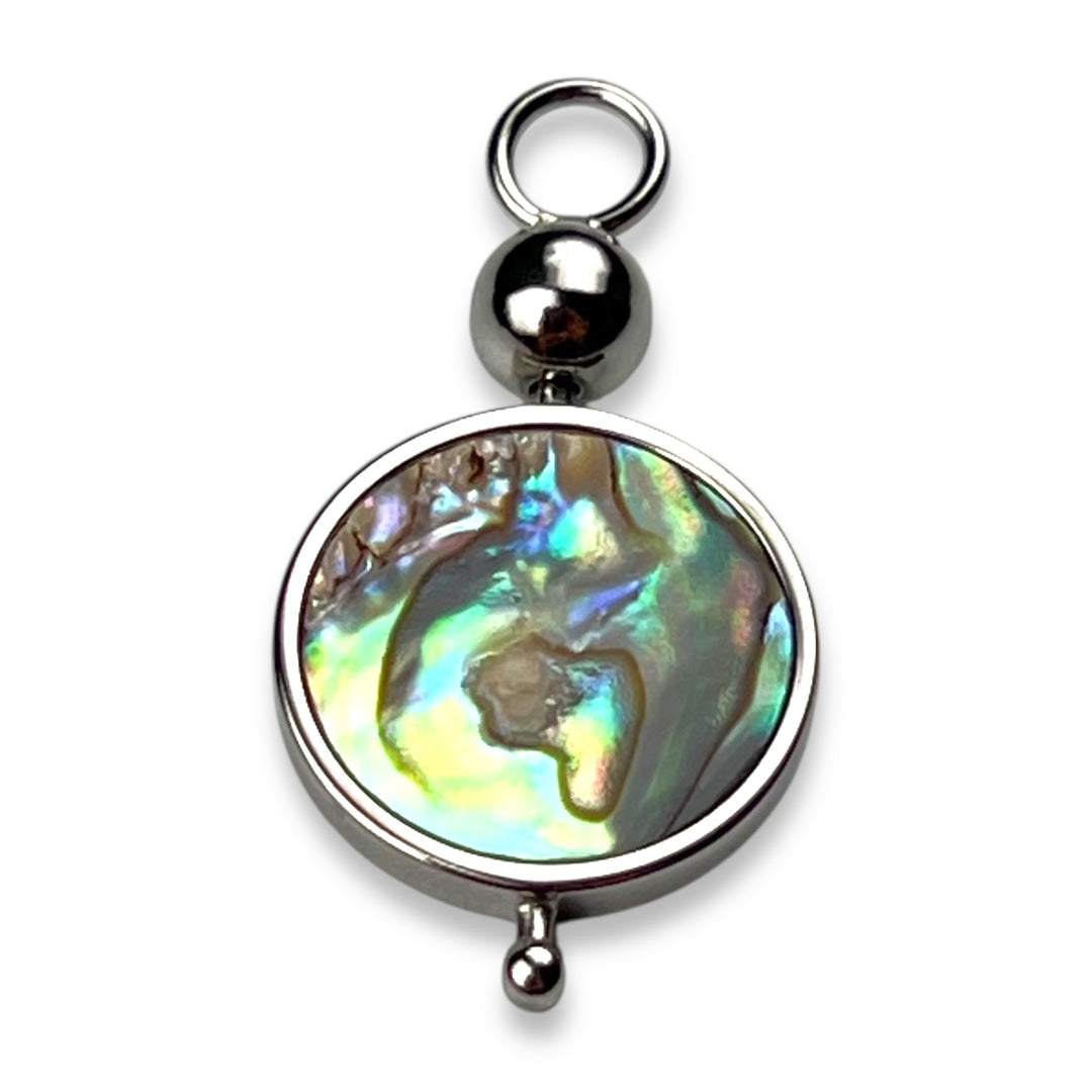 MiraLink™ Round Crystal Charm