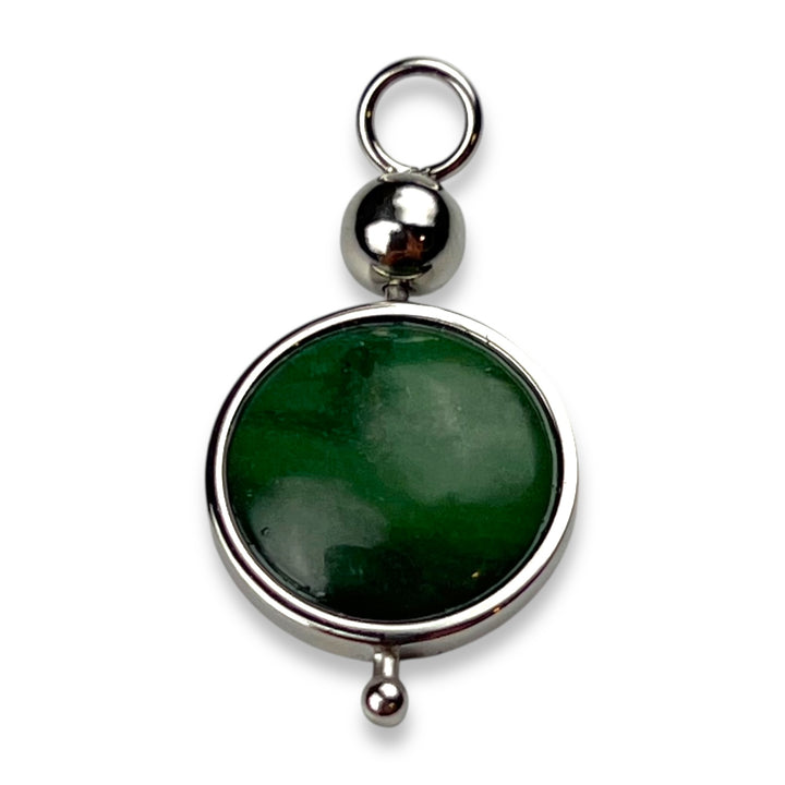 MiraLink™ Round Crystal Charm