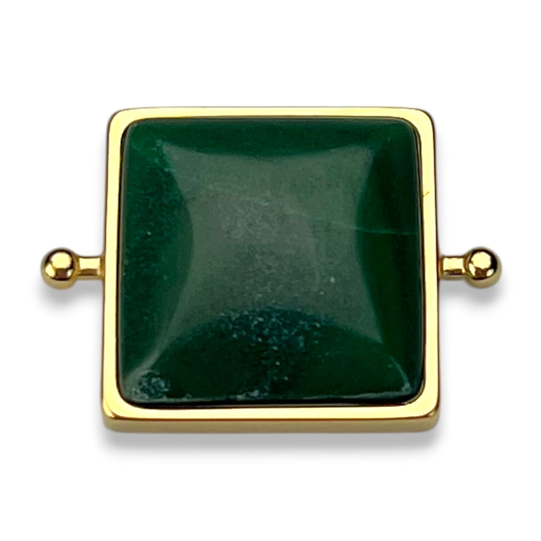 African Jade Cushion Crystal Element