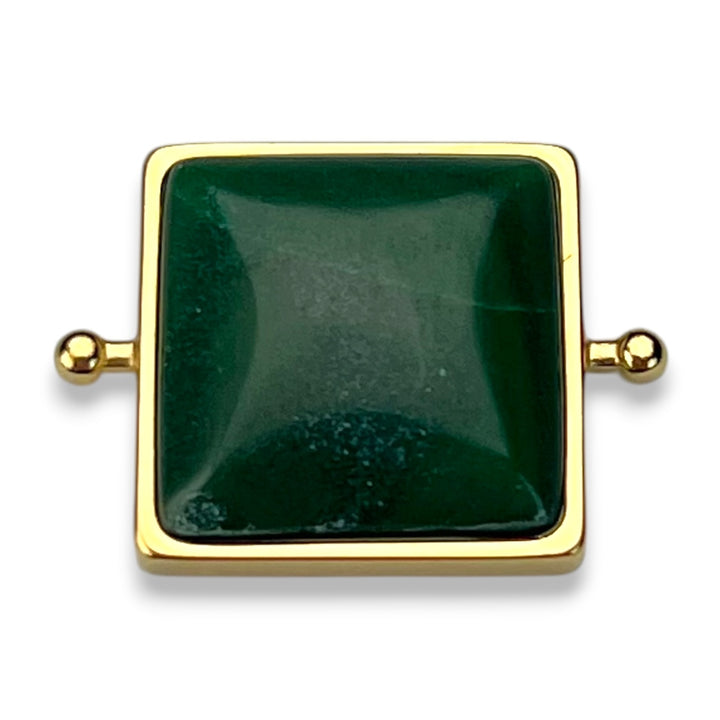 African Jade Cushion Crystal Element