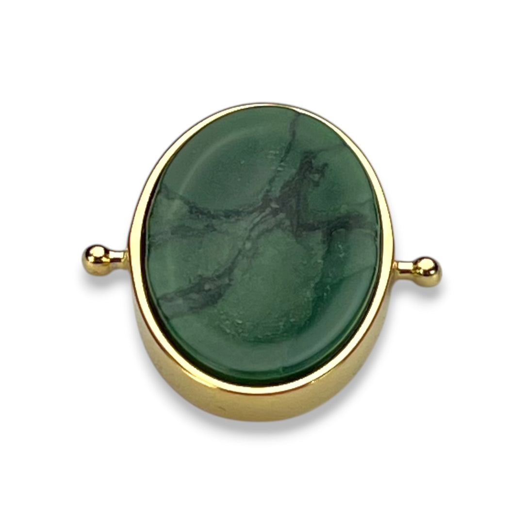 African Jade Worry Stone Element