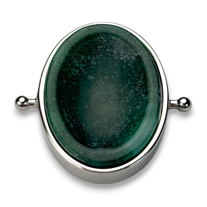 African Jade Worry Stone Element