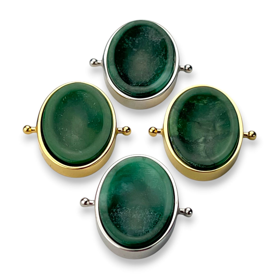 African Jade Worry Stone Element