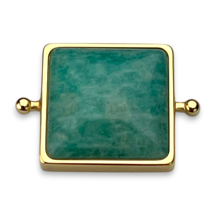 Amazonite Cushion Crystal Element