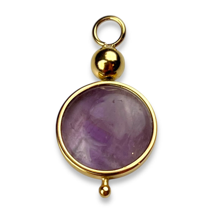 MiraLink™ Round Crystal Charm