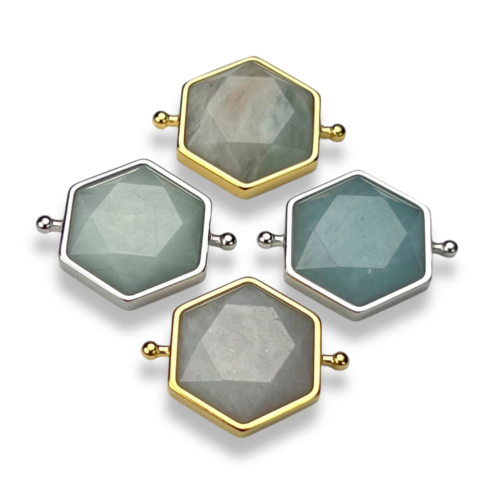 Aquamarine Hexagon Crystal