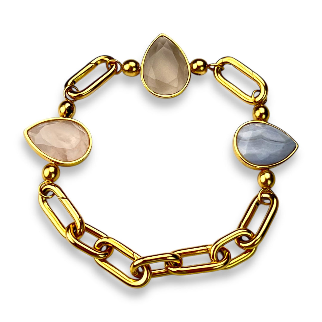 MiraLink™ of the Month - AquaPoint™ Trio Bracelet