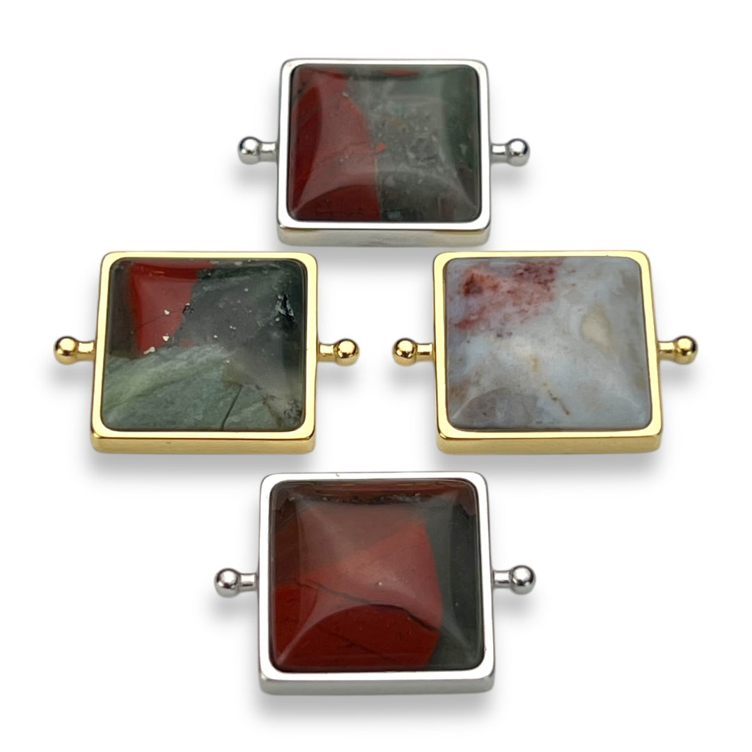 Bloodstone Cushion Crystal Element