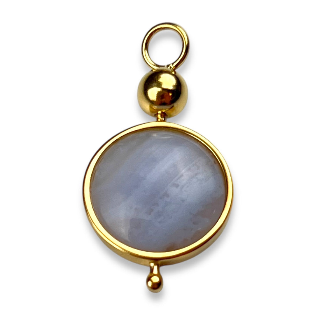 MiraLink™ Round Crystal Charm