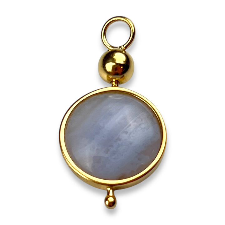 MiraLink™ Round Crystal Charm