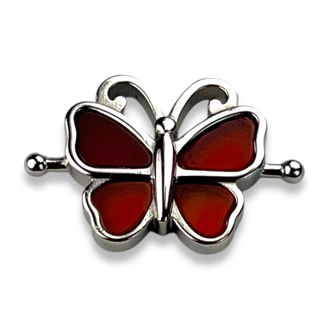 Crystal Butterfly - Carnelian