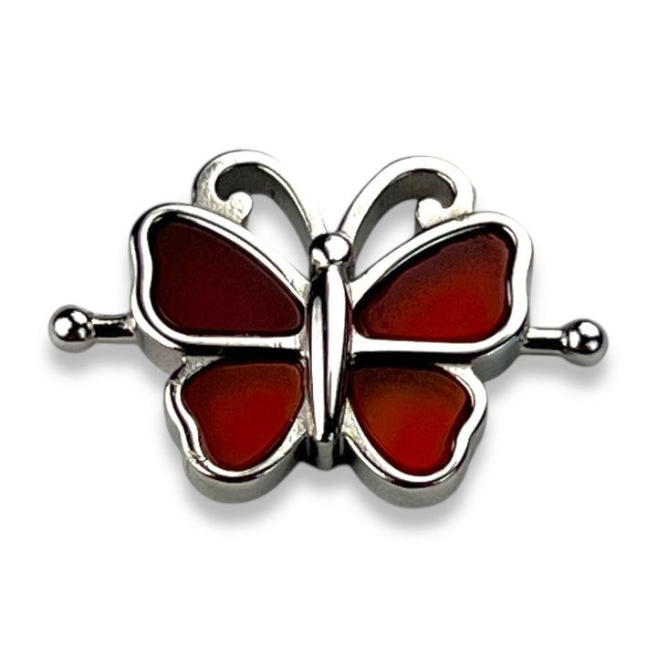 Crystal Butterfly - Carnelian