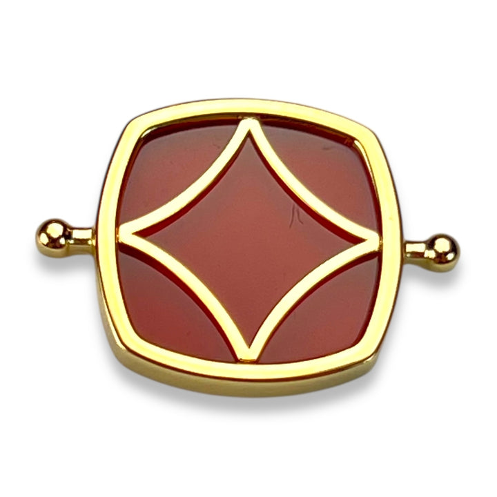 Carnelian ClaraVista™ Crystal Element
