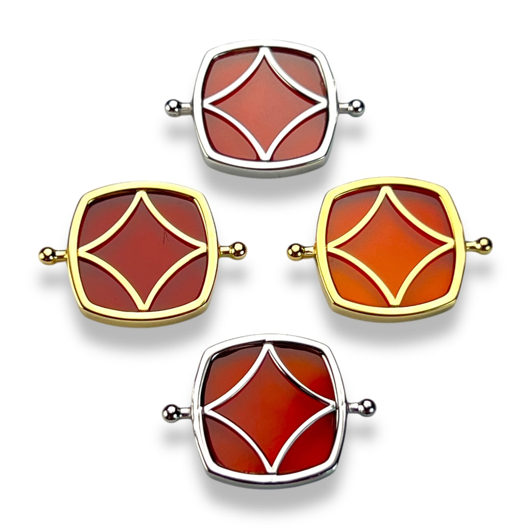 Carnelian ClaraVista™ Crystal Element