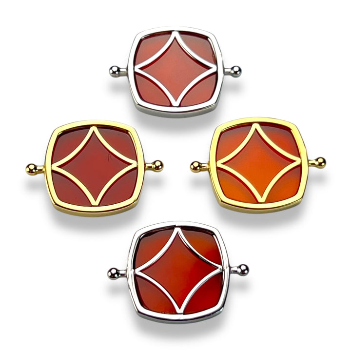 Carnelian ClaraVista™ Crystal Element
