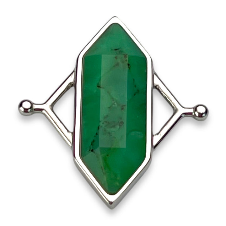 Chrysoprase TwinPoint™ Crystal Element