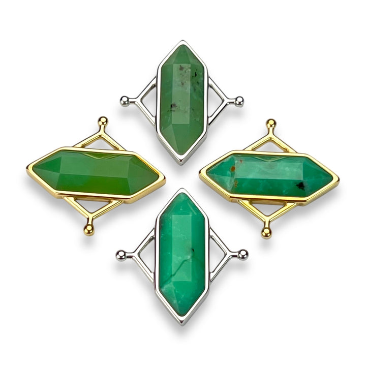 Chrysoprase TwinPoint™ Crystal Element