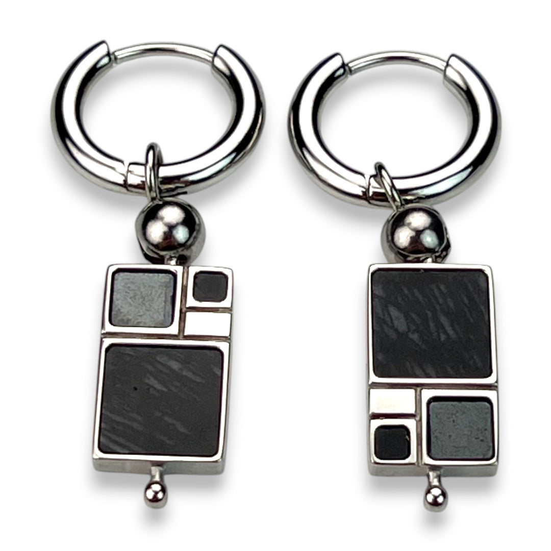 Fibonacci Crystal CrossBar™ Willow Earrings