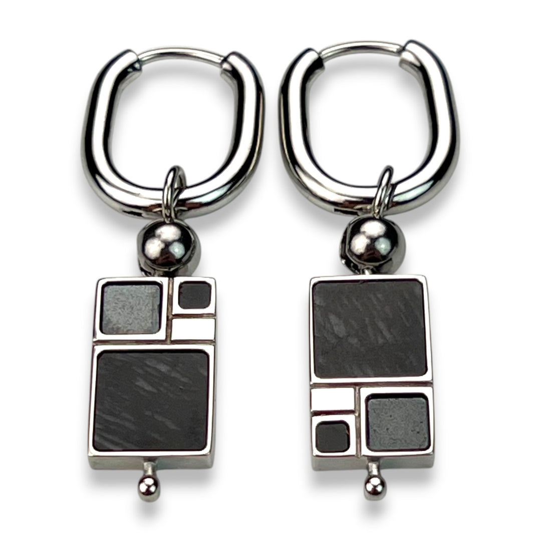 Fibonacci Crystal CrossBar™ Willow Earrings