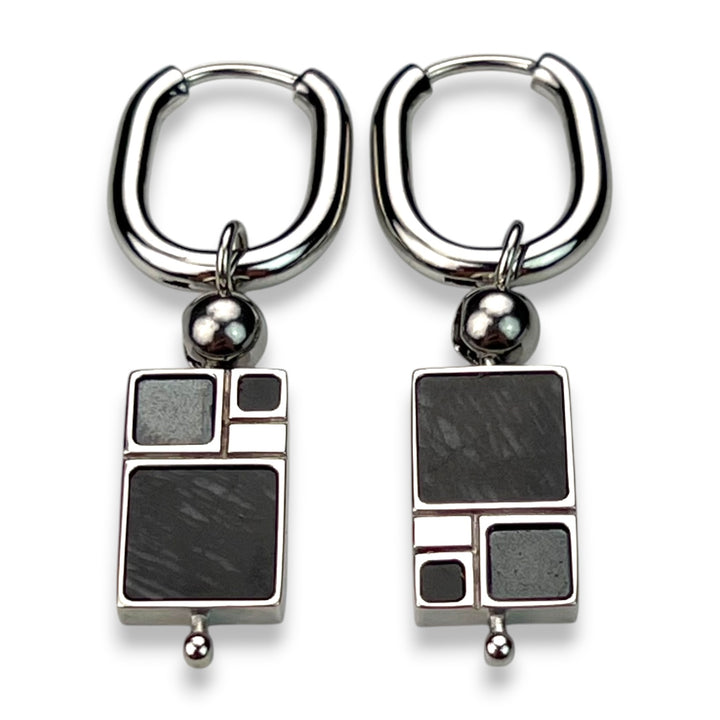 Fibonacci Crystal CrossBar™ Willow Earrings