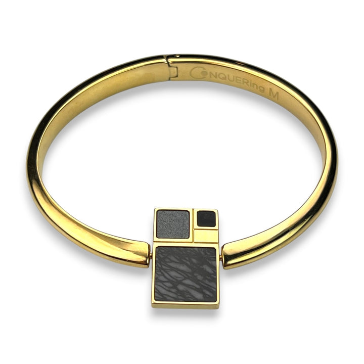 Fibonacci Crystal Willow Bangle – Studio Line