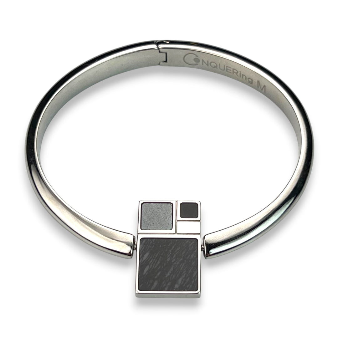 Fibonacci Crystal Willow Bangle – Studio Line