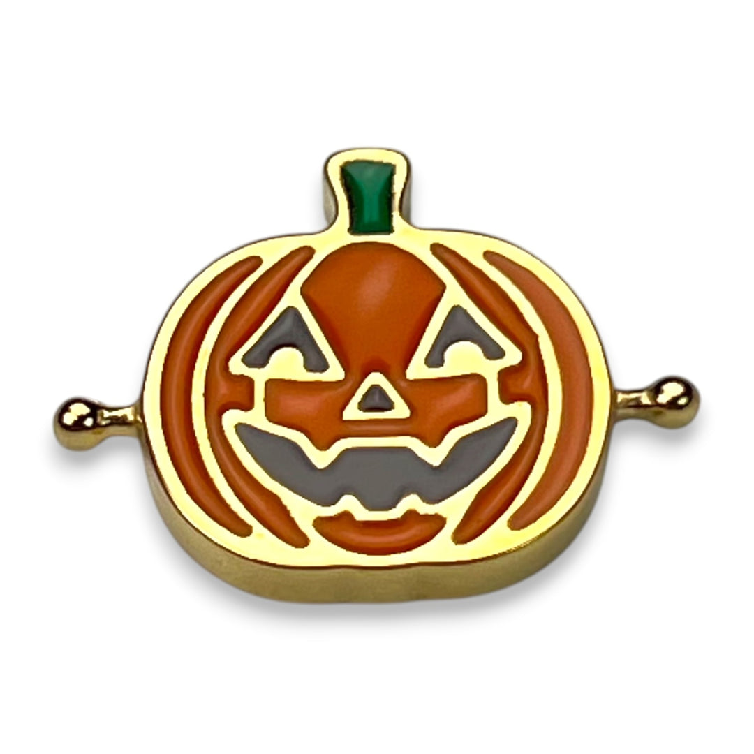 Enamel Pumpkin Flip Element