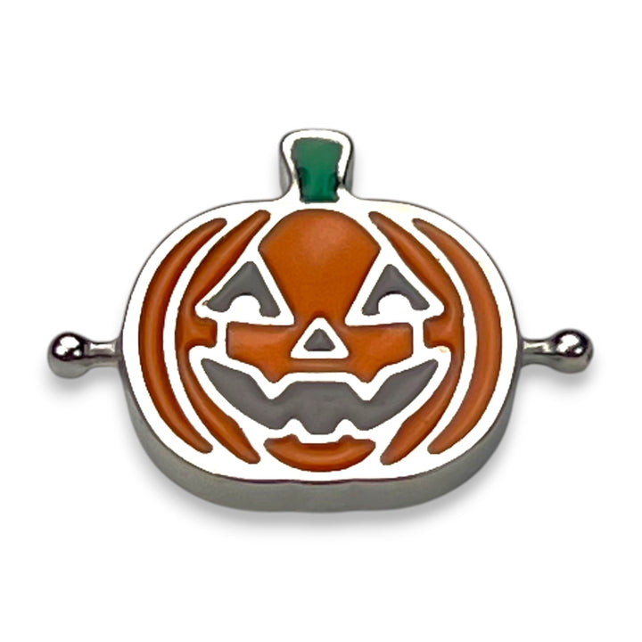 Enamel Pumpkin Flip Element